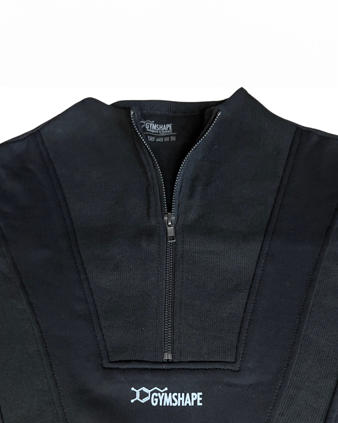 Dopamine Zipp-Cropped Hoodie