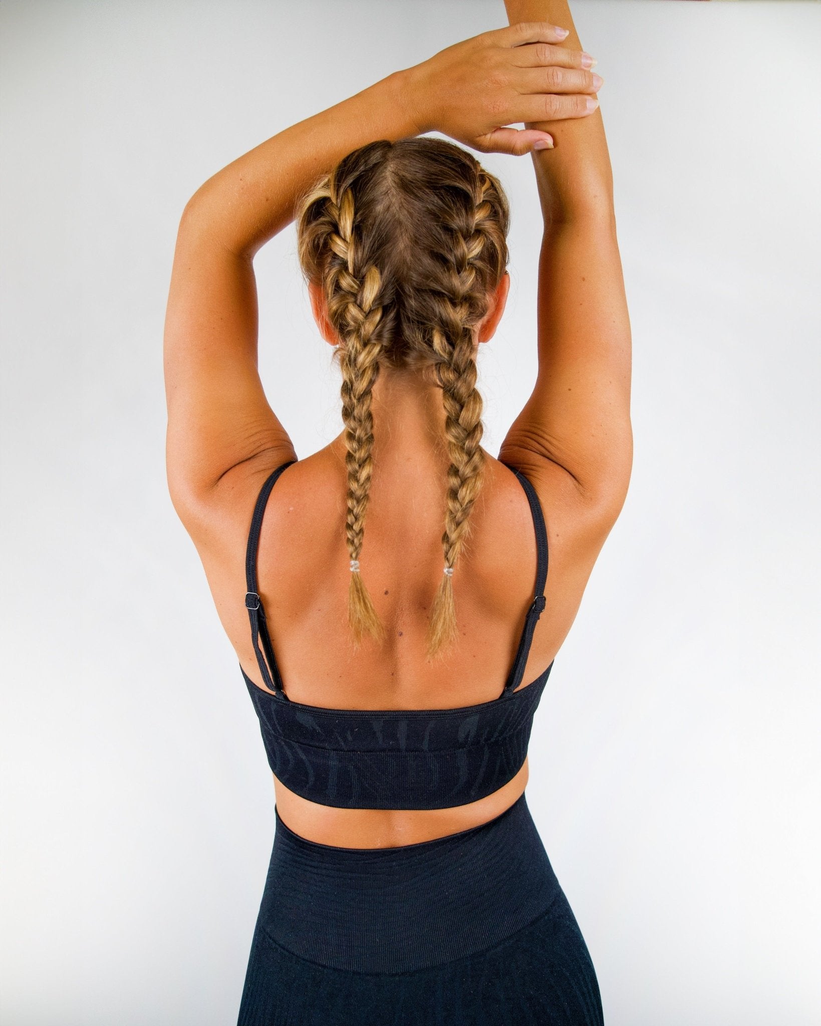 GYMSHAPE Black Tiger Top