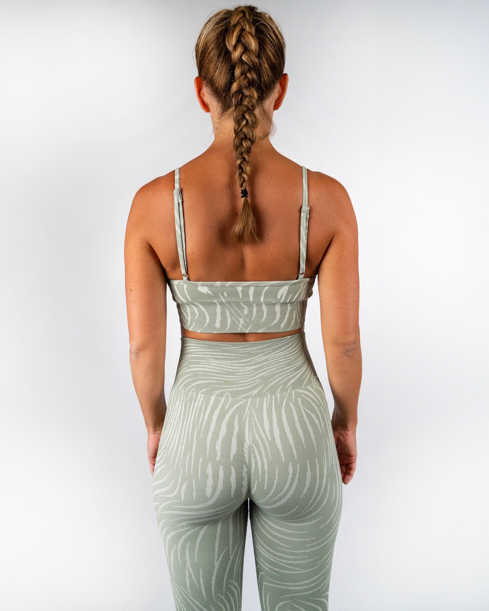 GYMSHAPE Minty Tiger Top