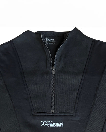 Dopamine Zipp-Cropped Hoodie