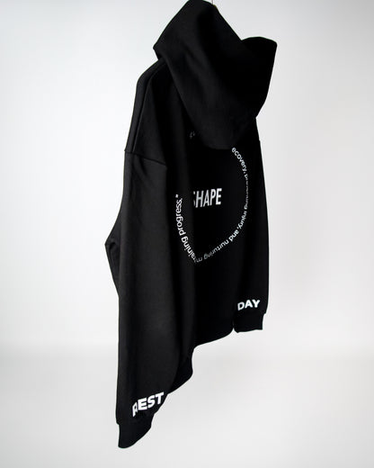 Black Recharge Hoodie (Unisex)