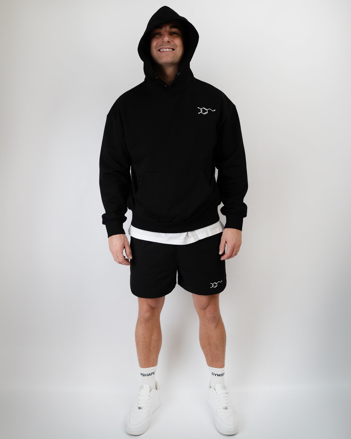 Black Recharge Hoodie (Unisex)