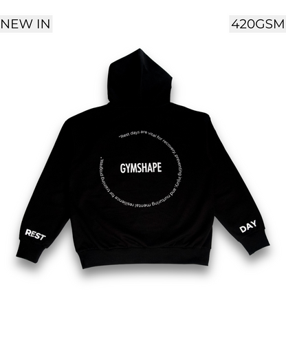 Black Recharge Hoodie (Unisex)