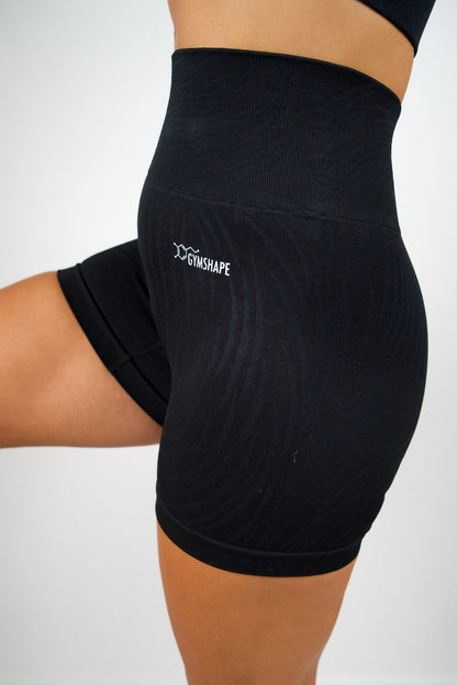 GYMSHAPE Black Tiger Shorts