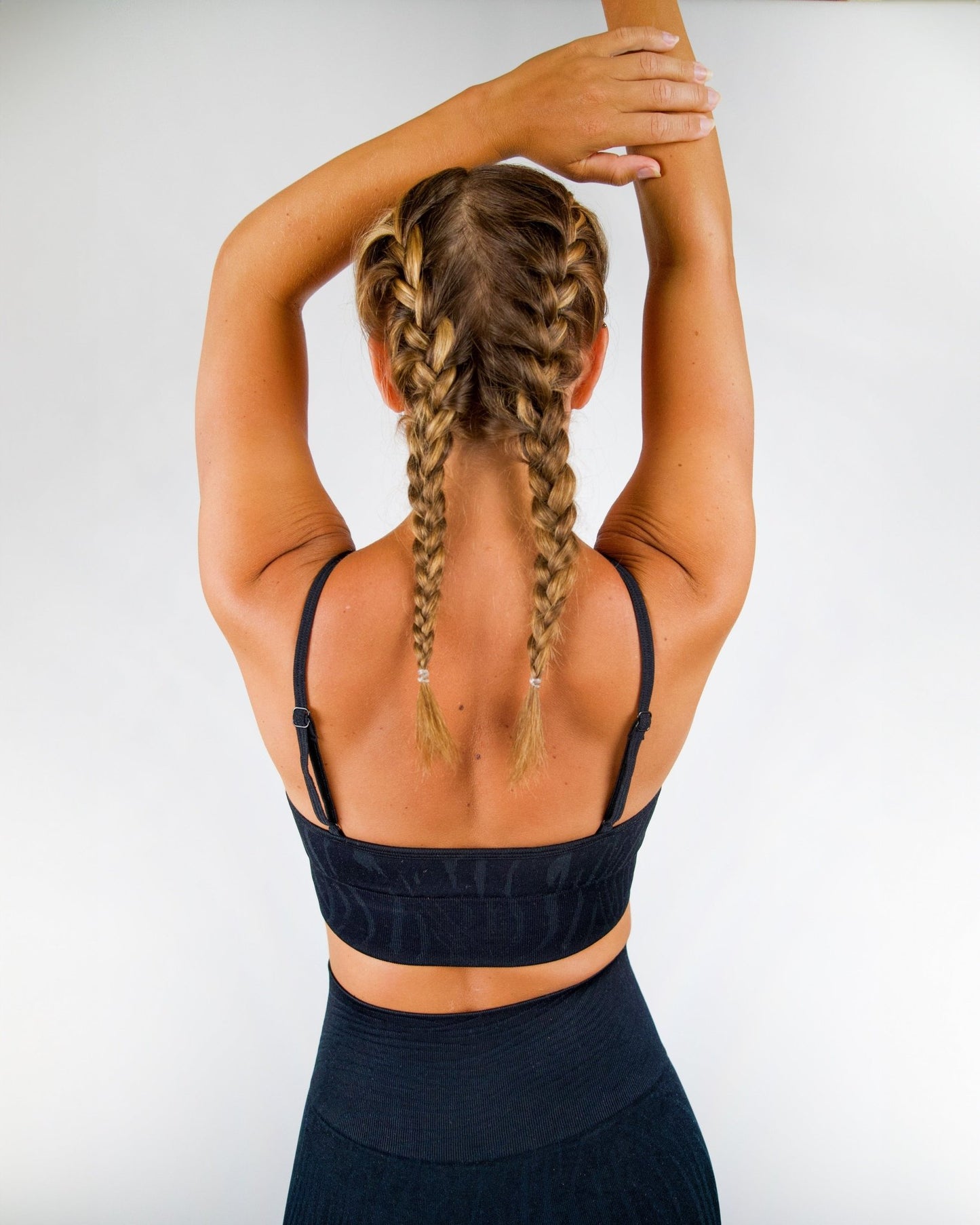 GYMSHAPE Black Tiger Top
