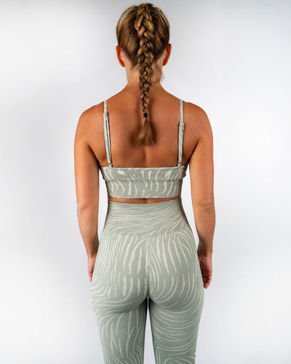 GYMSHAPE Minty Tiger Top